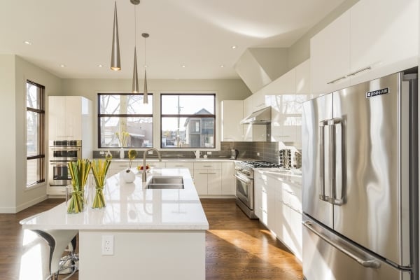 beautiful-shot-modern-house-kitchen-direct-sunlight
