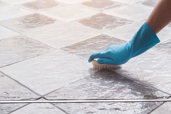 equipment to clean marble tile floors